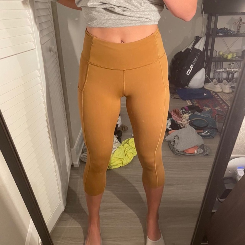 Lululemon Fast and Free 19” High Rise Pant w/ Pocket